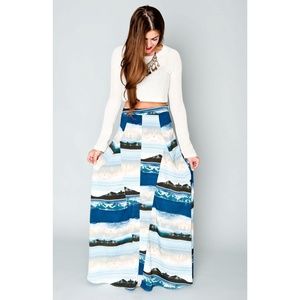 SHOW ME YOUR MUMU Muuntains Princess Di Maxi Skirt